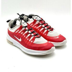 Nike Air Max Axis Univeristy Red size 6.5 Youth Or Women's 8 Good Pre Owned Cond